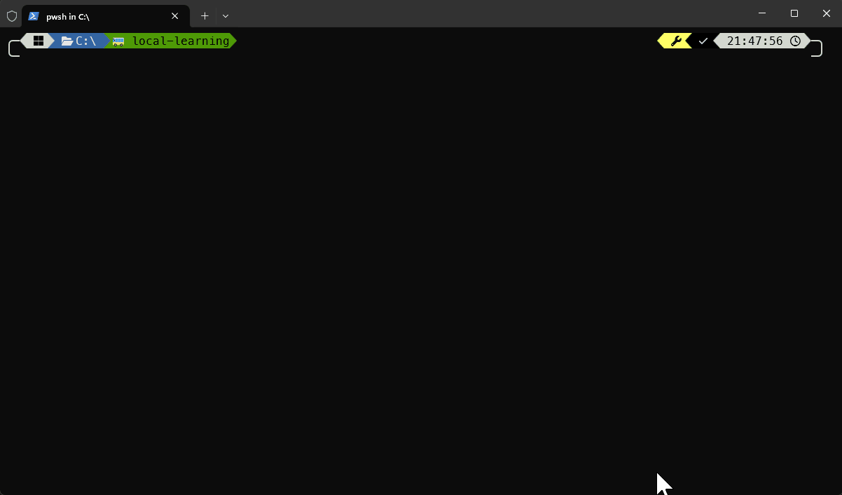 Busly Oh My Posh Custom Segment